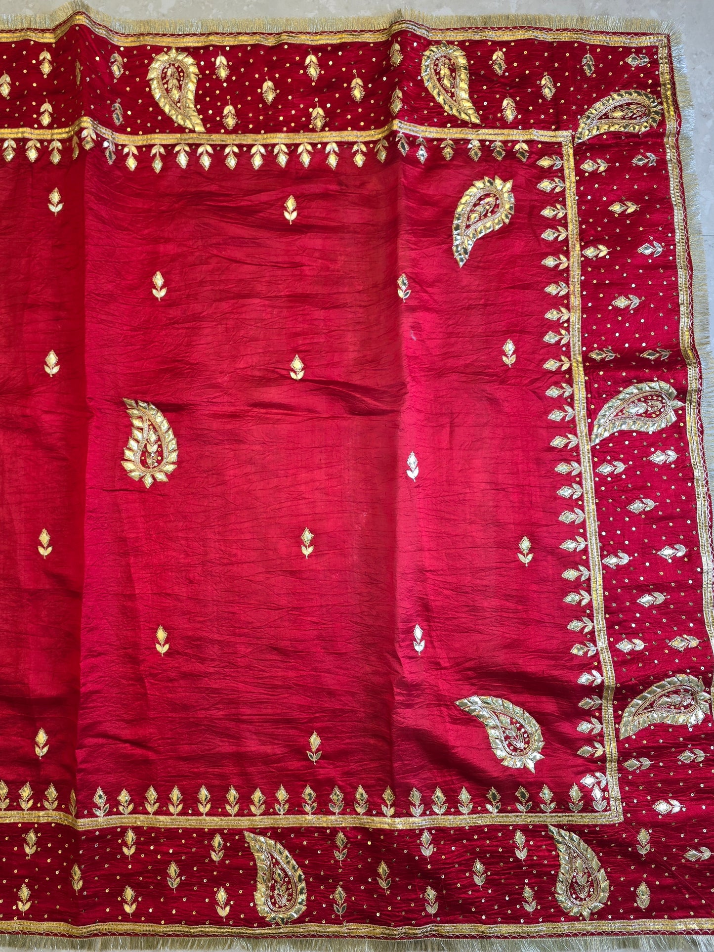 Charkhi Gota Saree