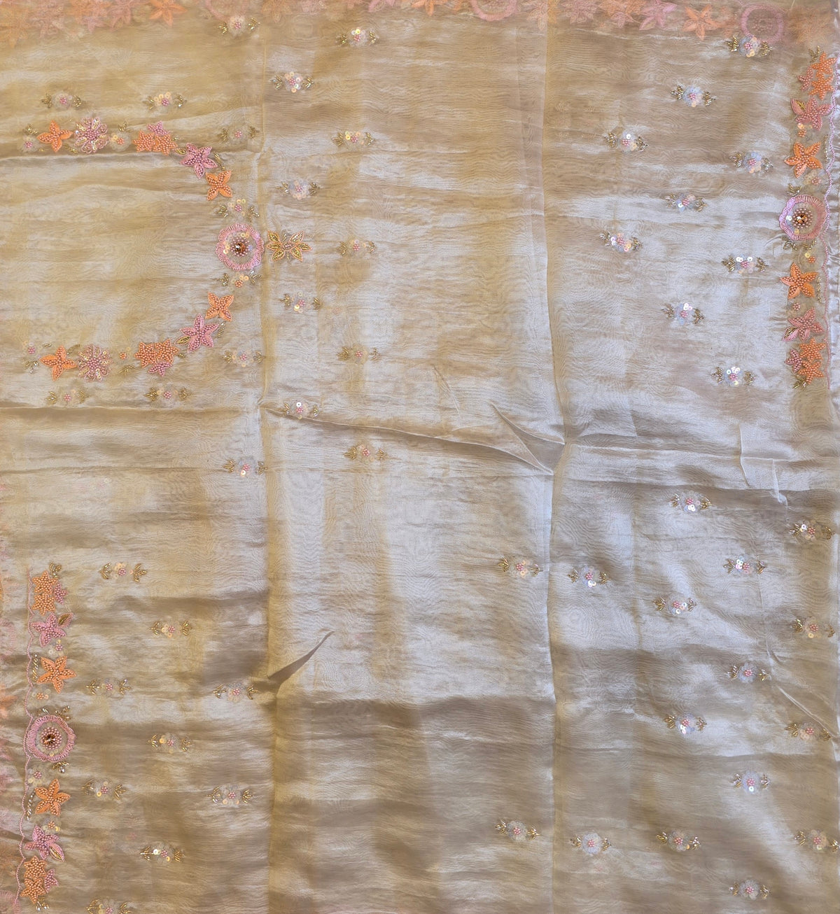 Tissue Saree For Sangeet And Carnival - 2