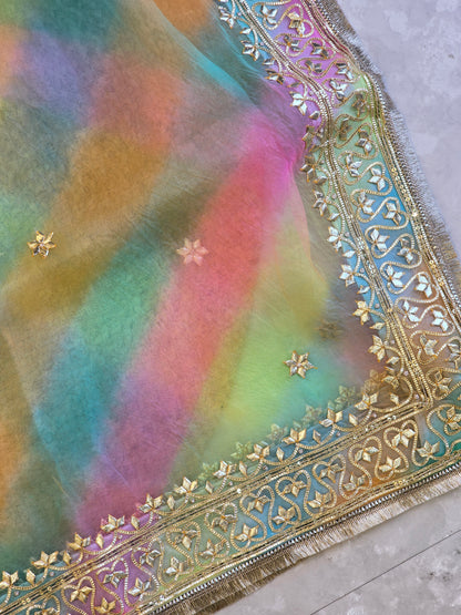 Multicolor Lehriya