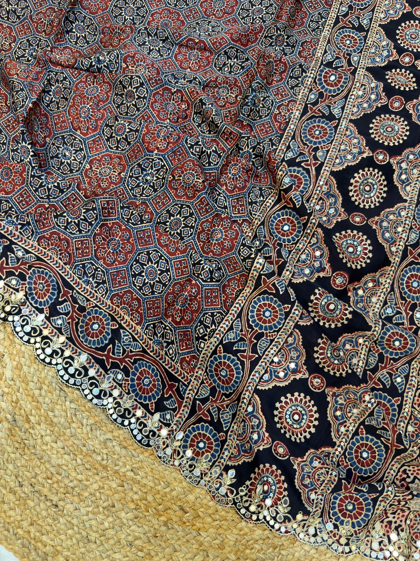 Ajarakh Saree