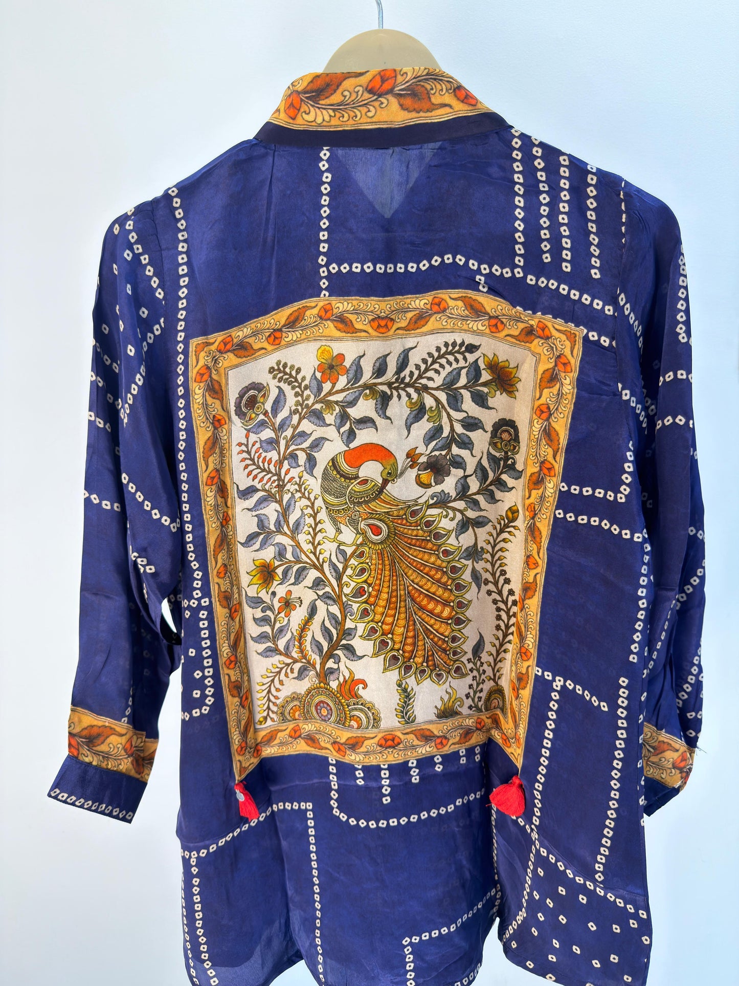 Bandhani Kalamkaari Print Shirt