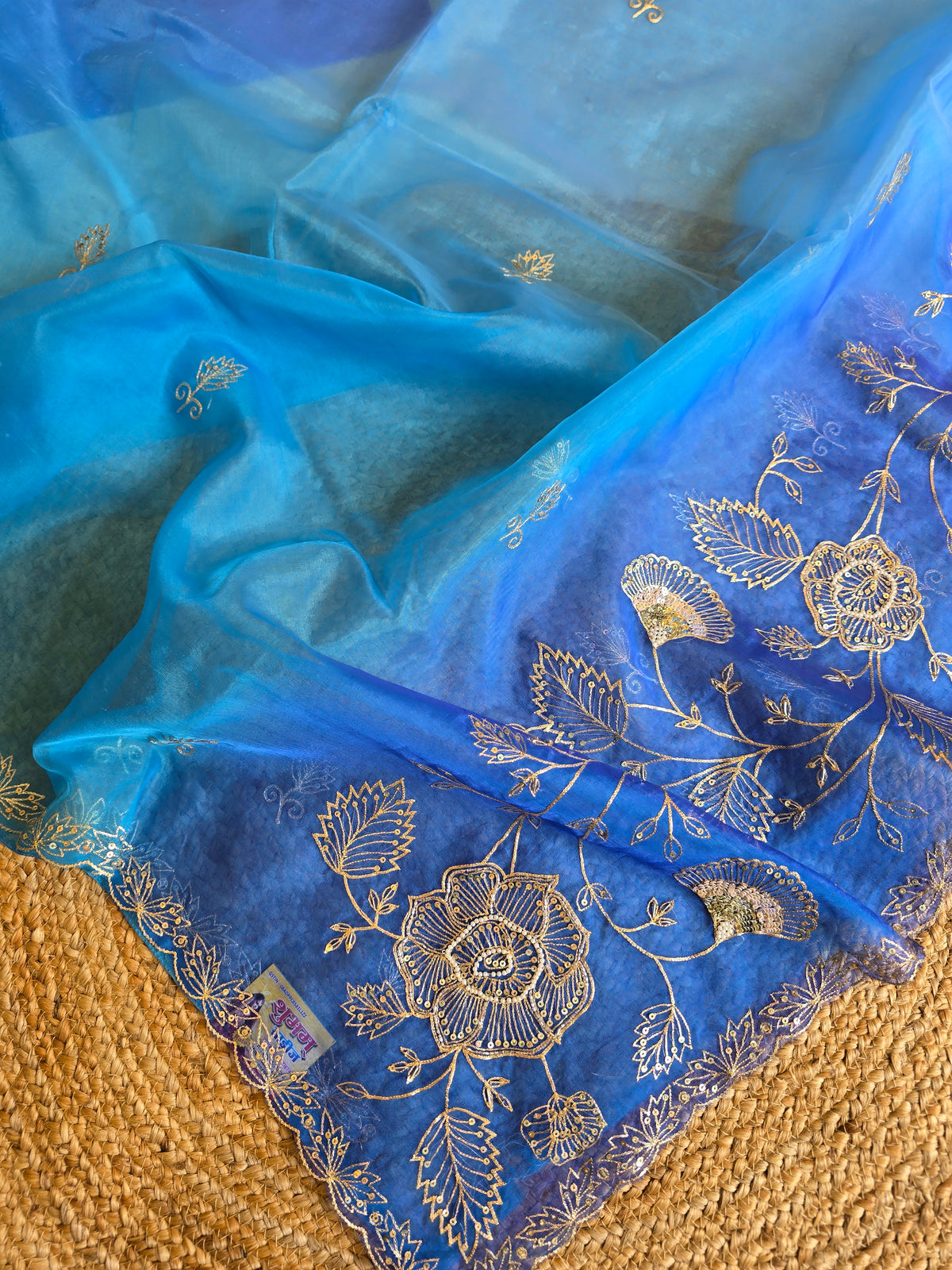 Vintage Work Saree