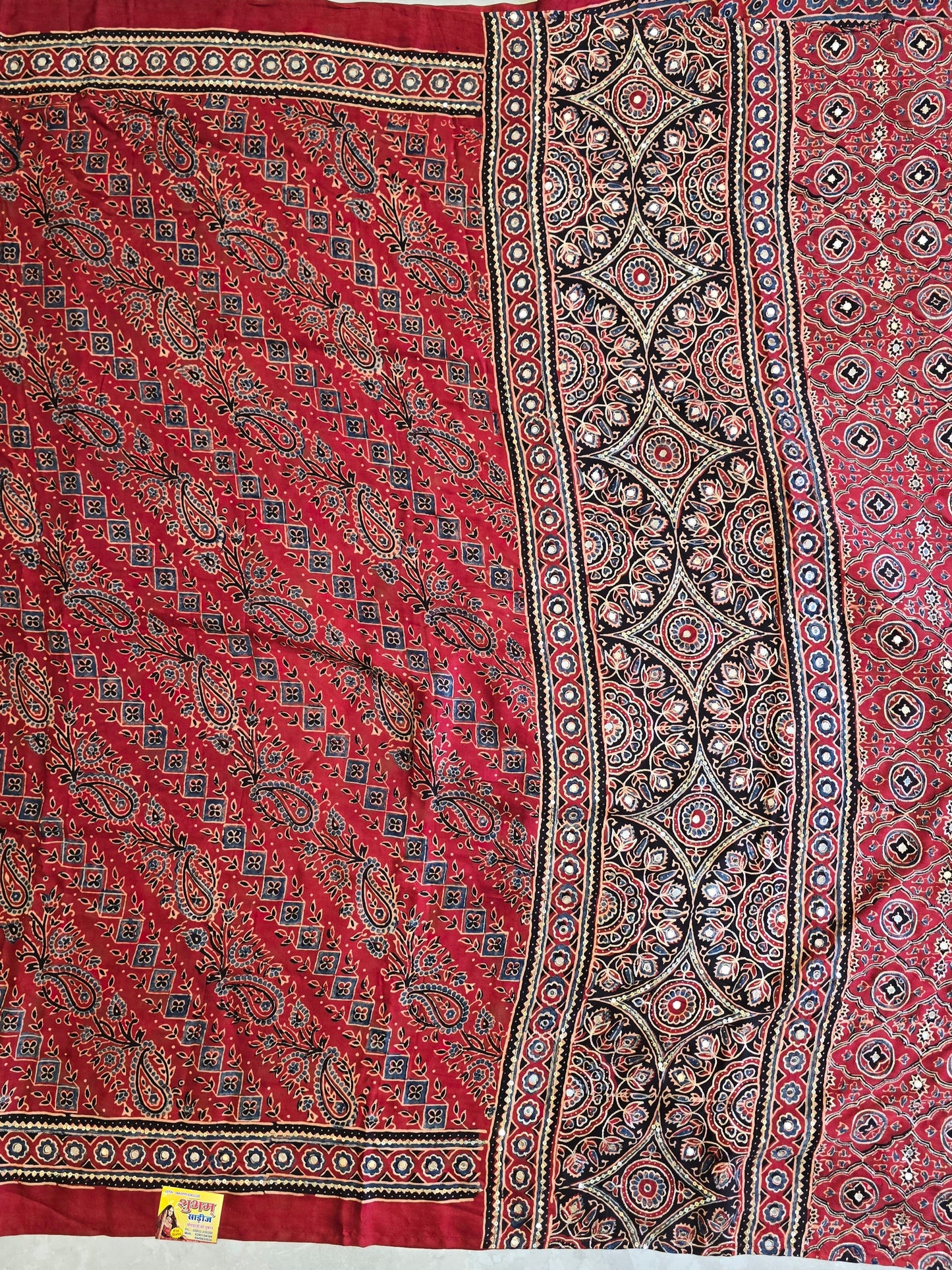 Ajarakh Saree