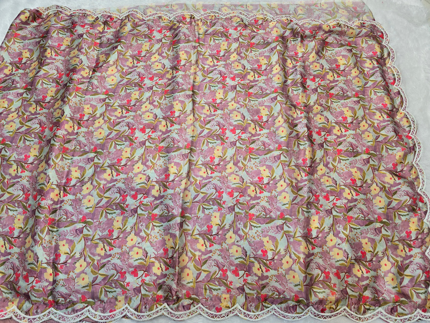 Pure Crepe Saree