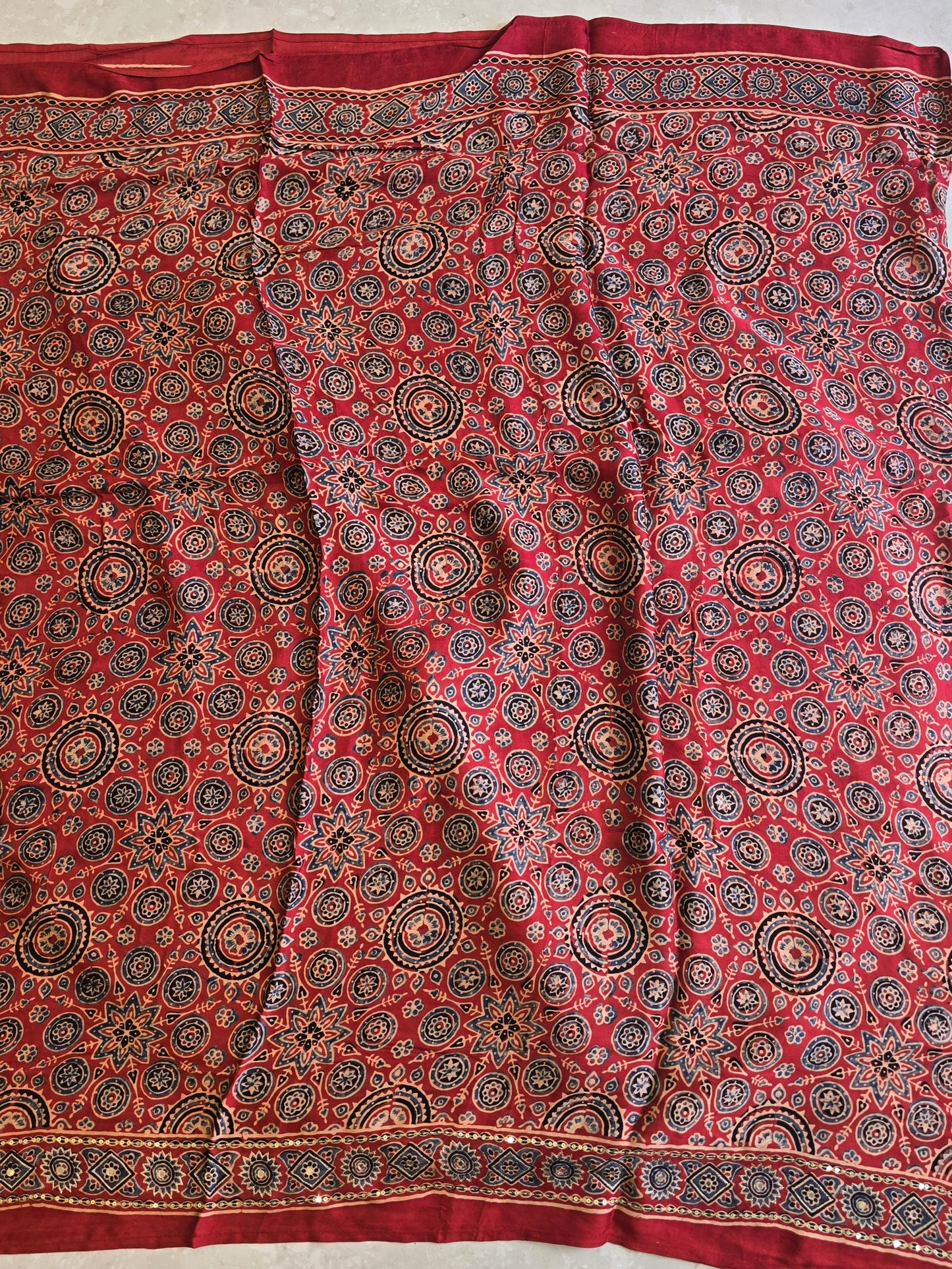 Ajarakh Saree
