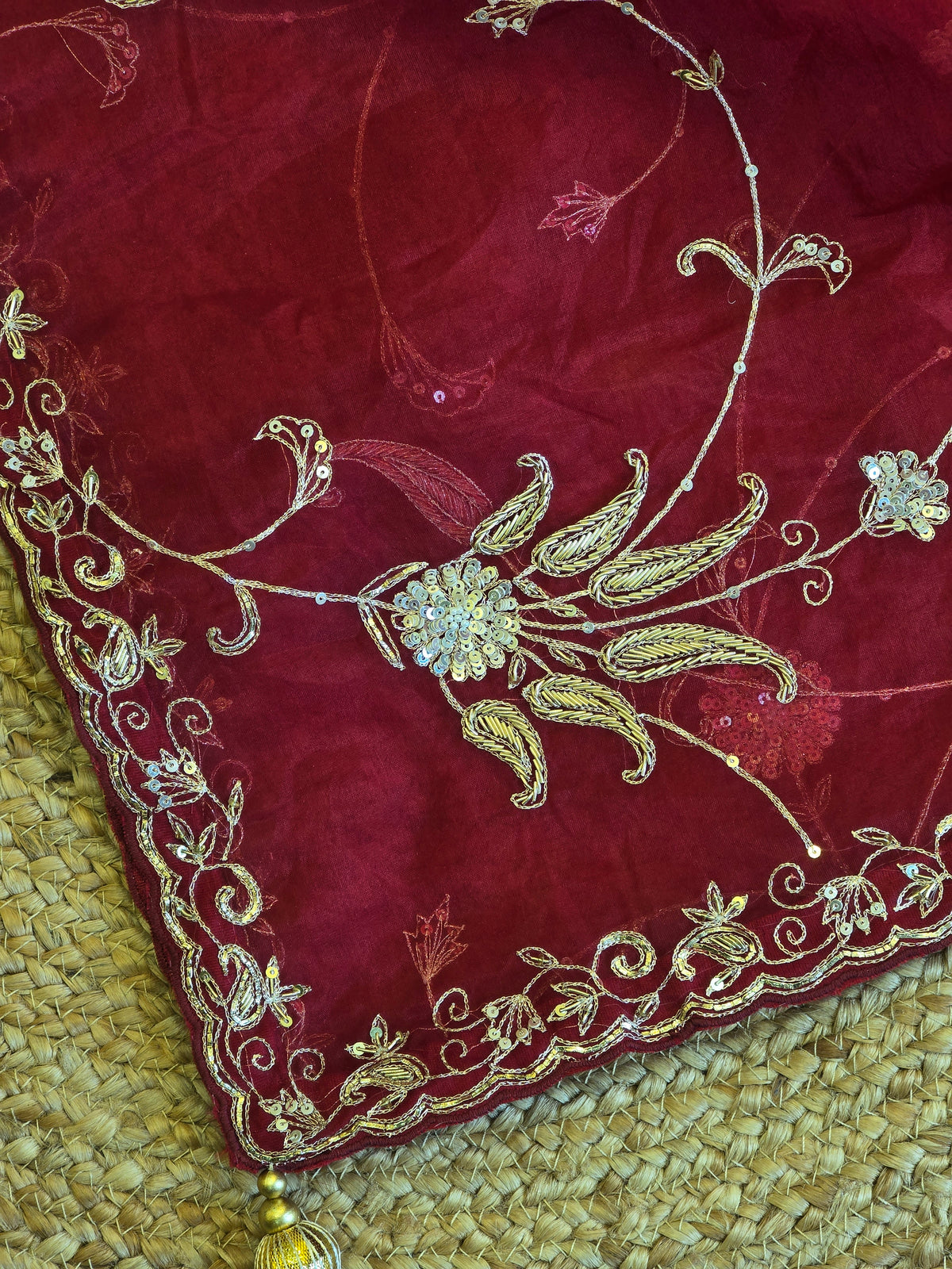 Organza Jaal Saree