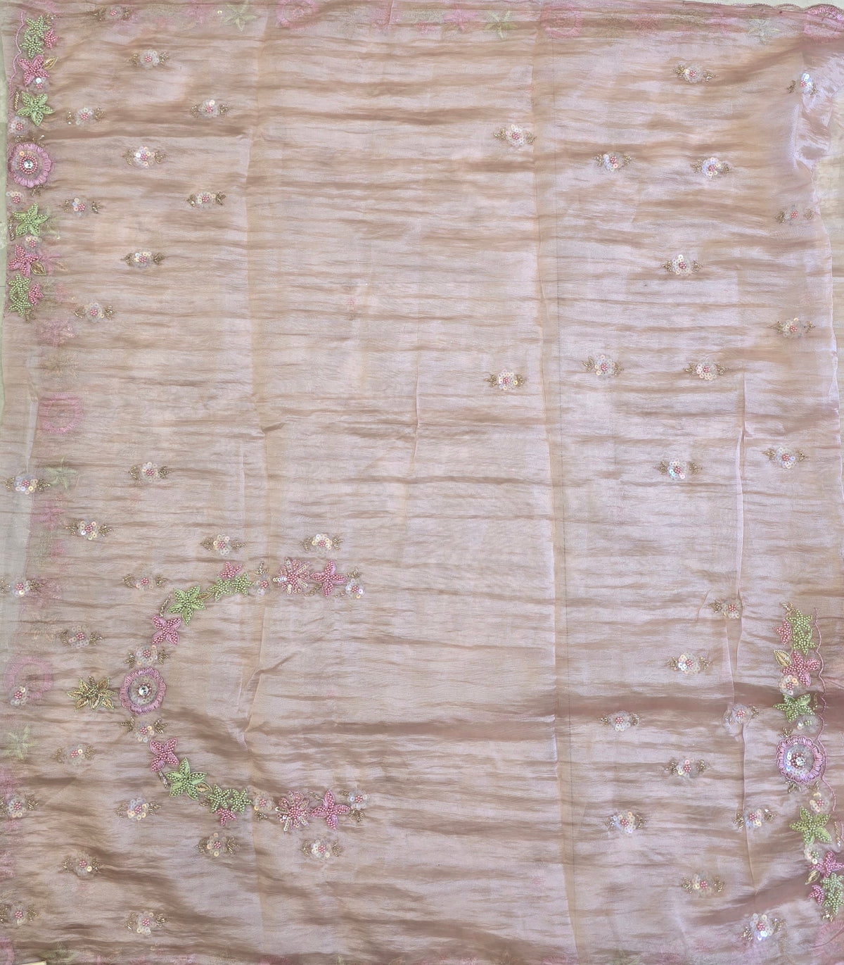 Tissue Saree For Sangeet And Carnival - 2