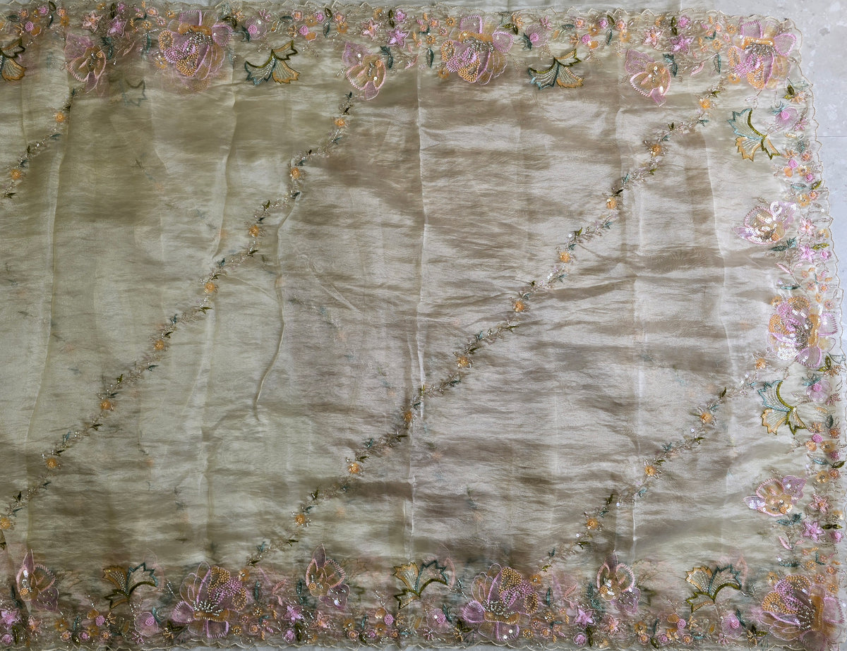Tissue Saree
