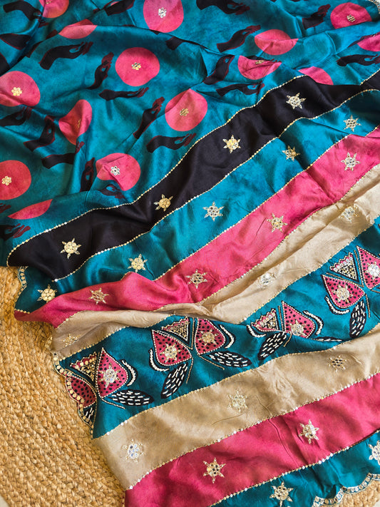 Traditional Block Print Saree