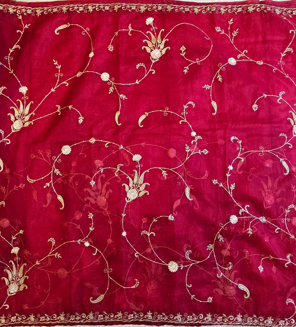 Organza Jaal Saree