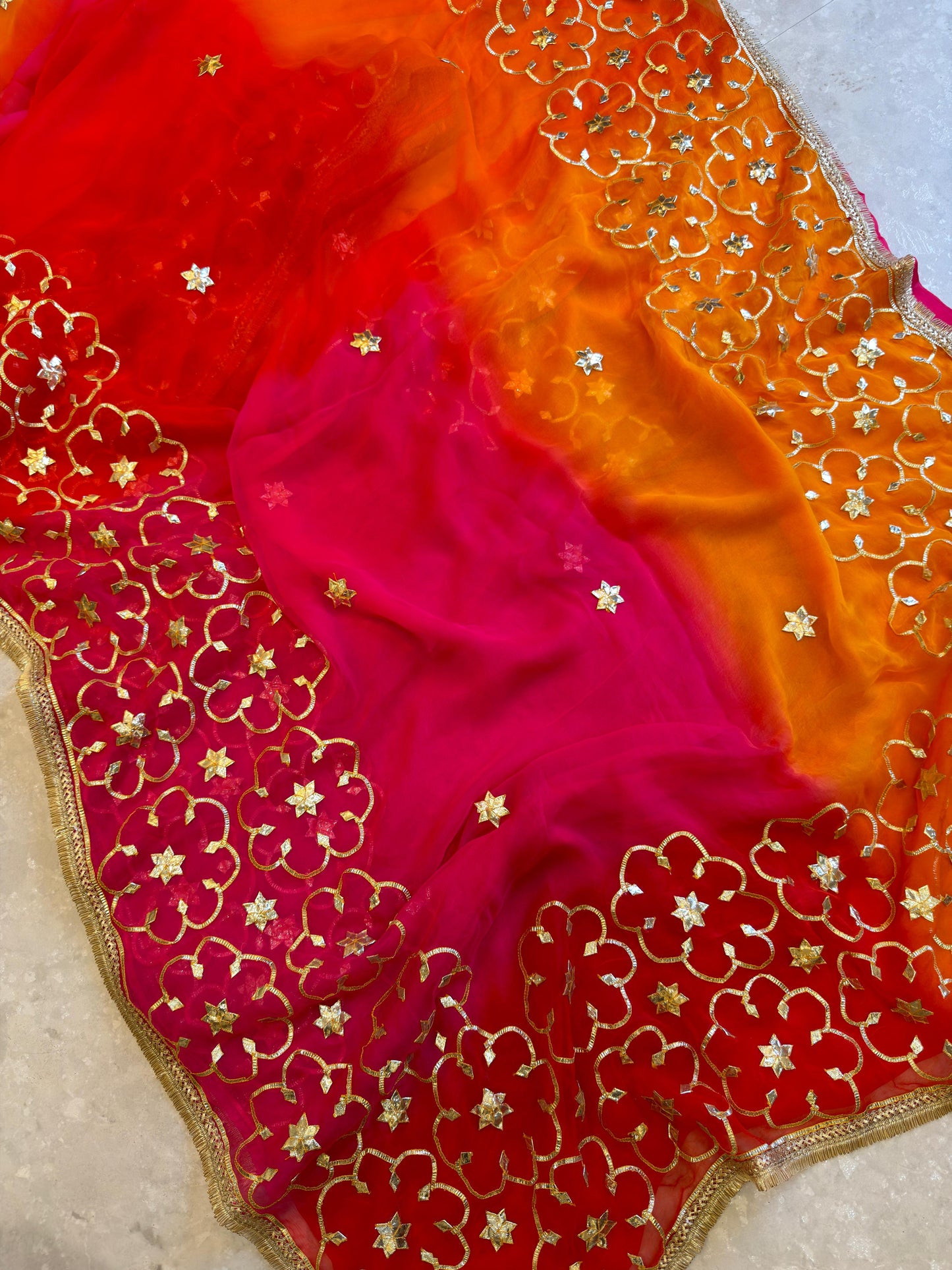 Kachi Gota Saree