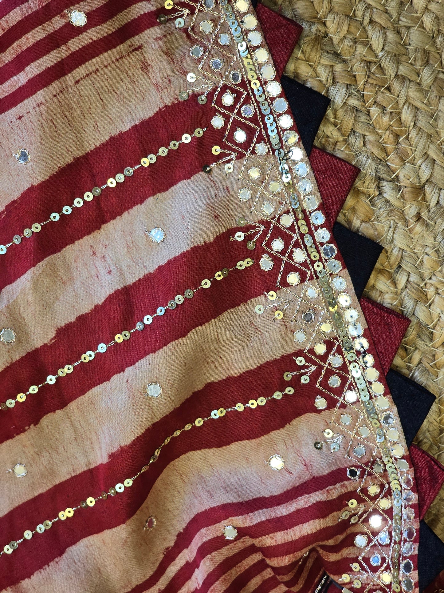 Pure Ajarakh Saree