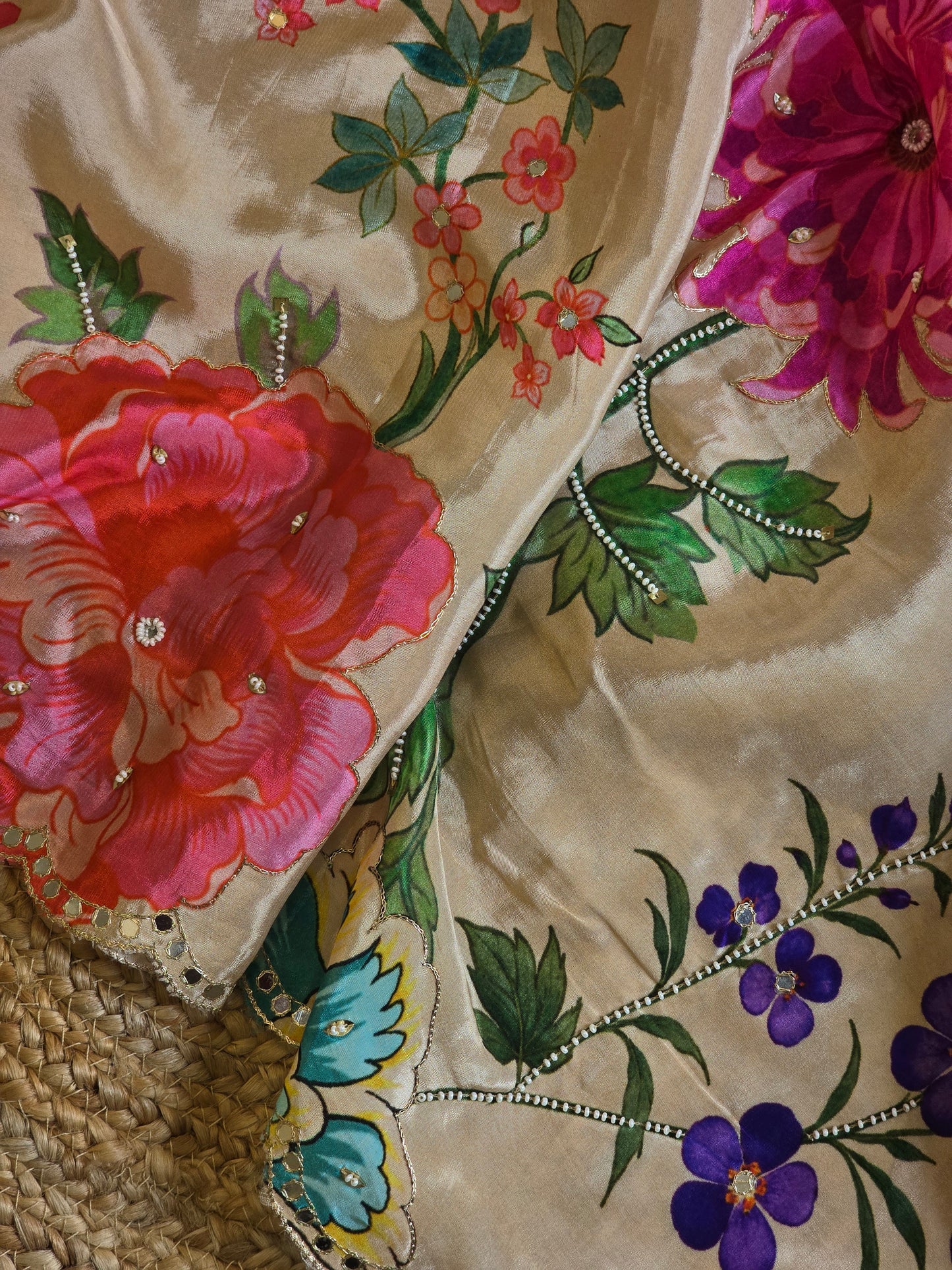 Pure Crepe Silk Saree