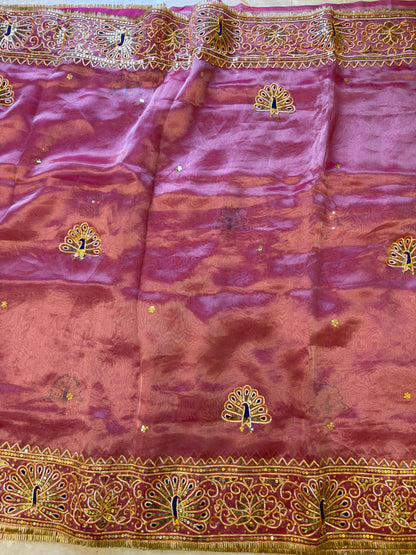 Charkhi gota saree