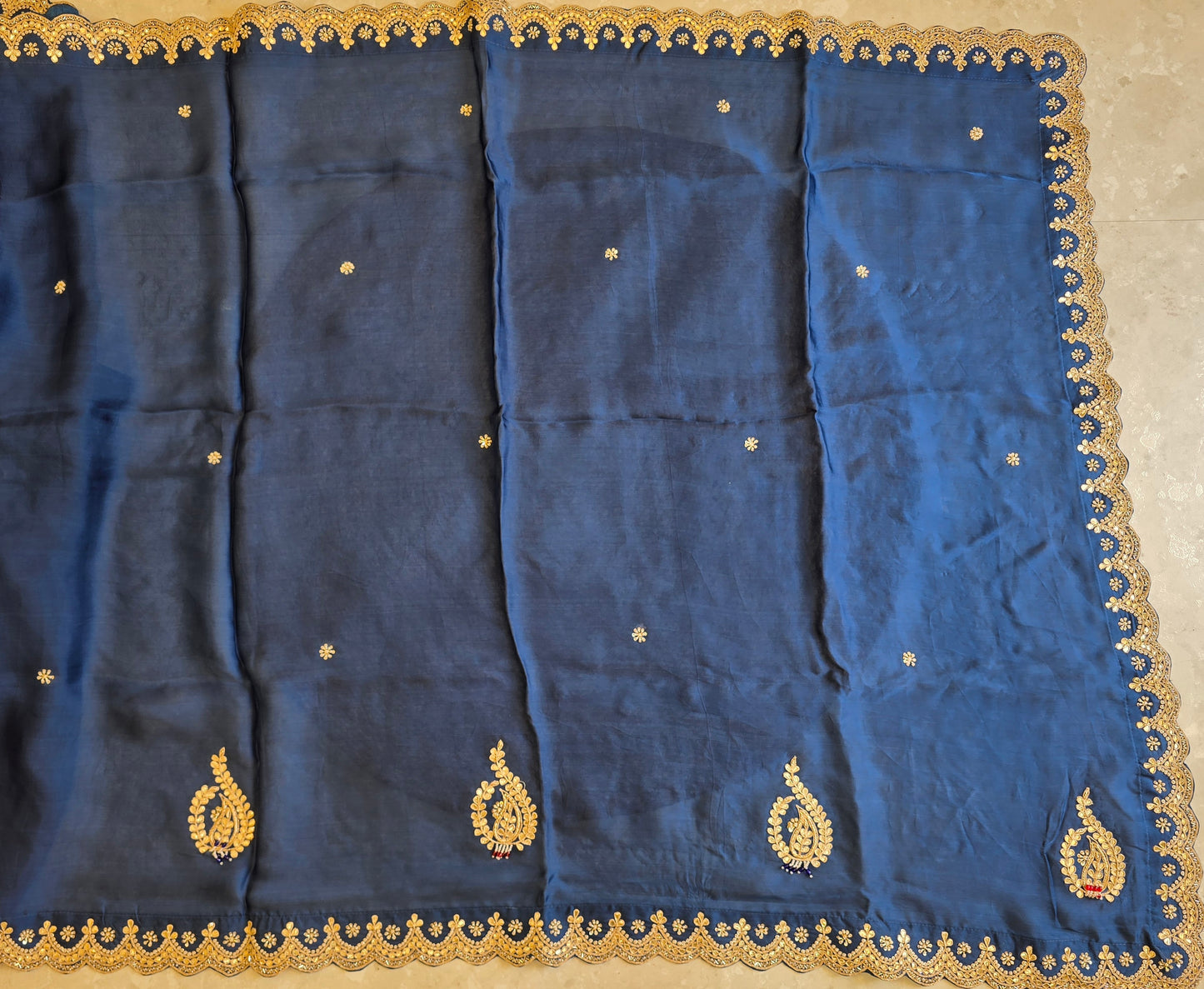 Designer Ajarakh Blouse Concept