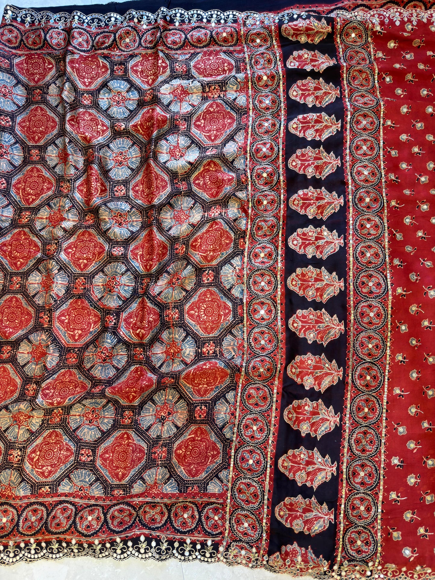 Ajarakh Saree