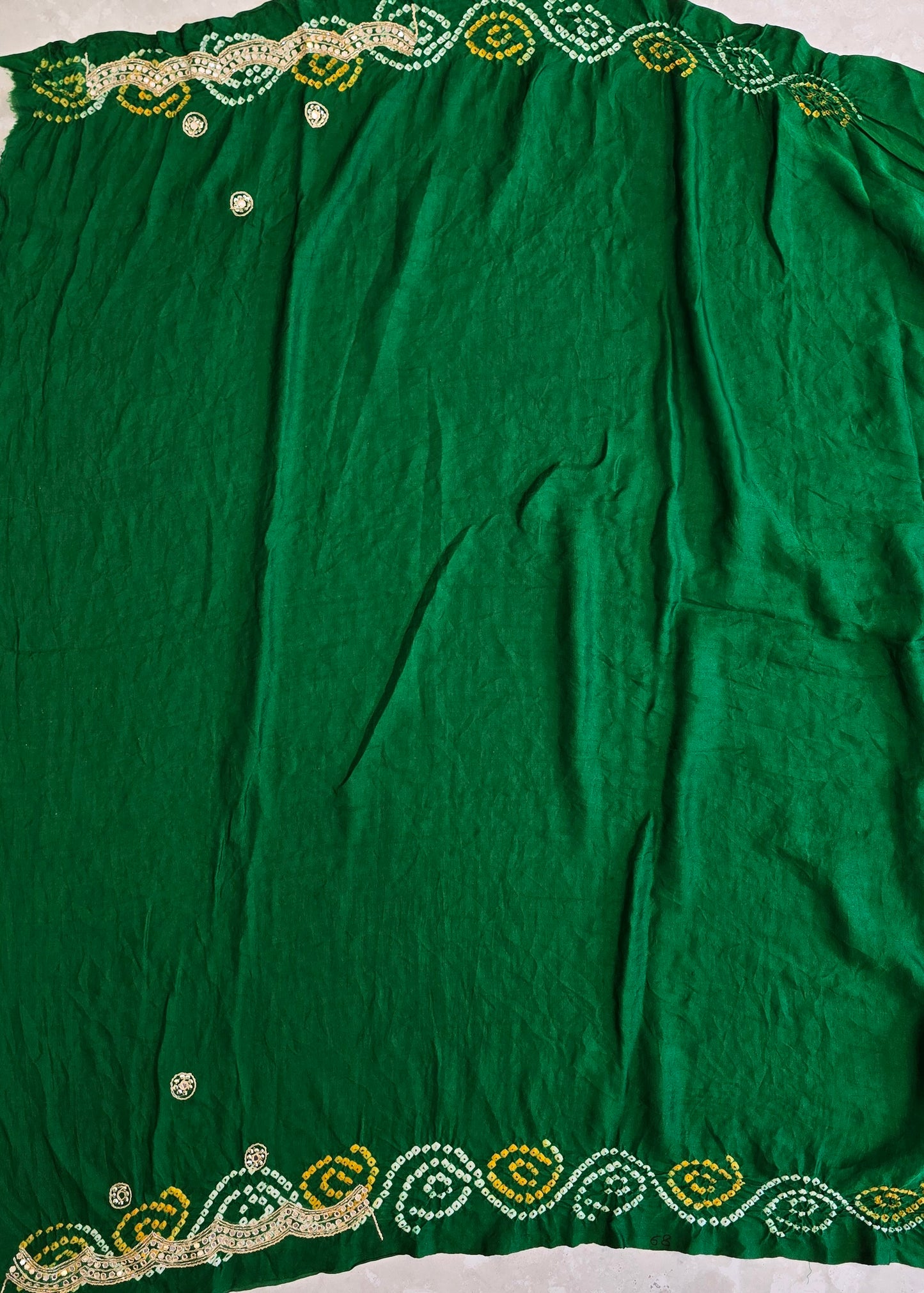 Pure Bandhani Saree
