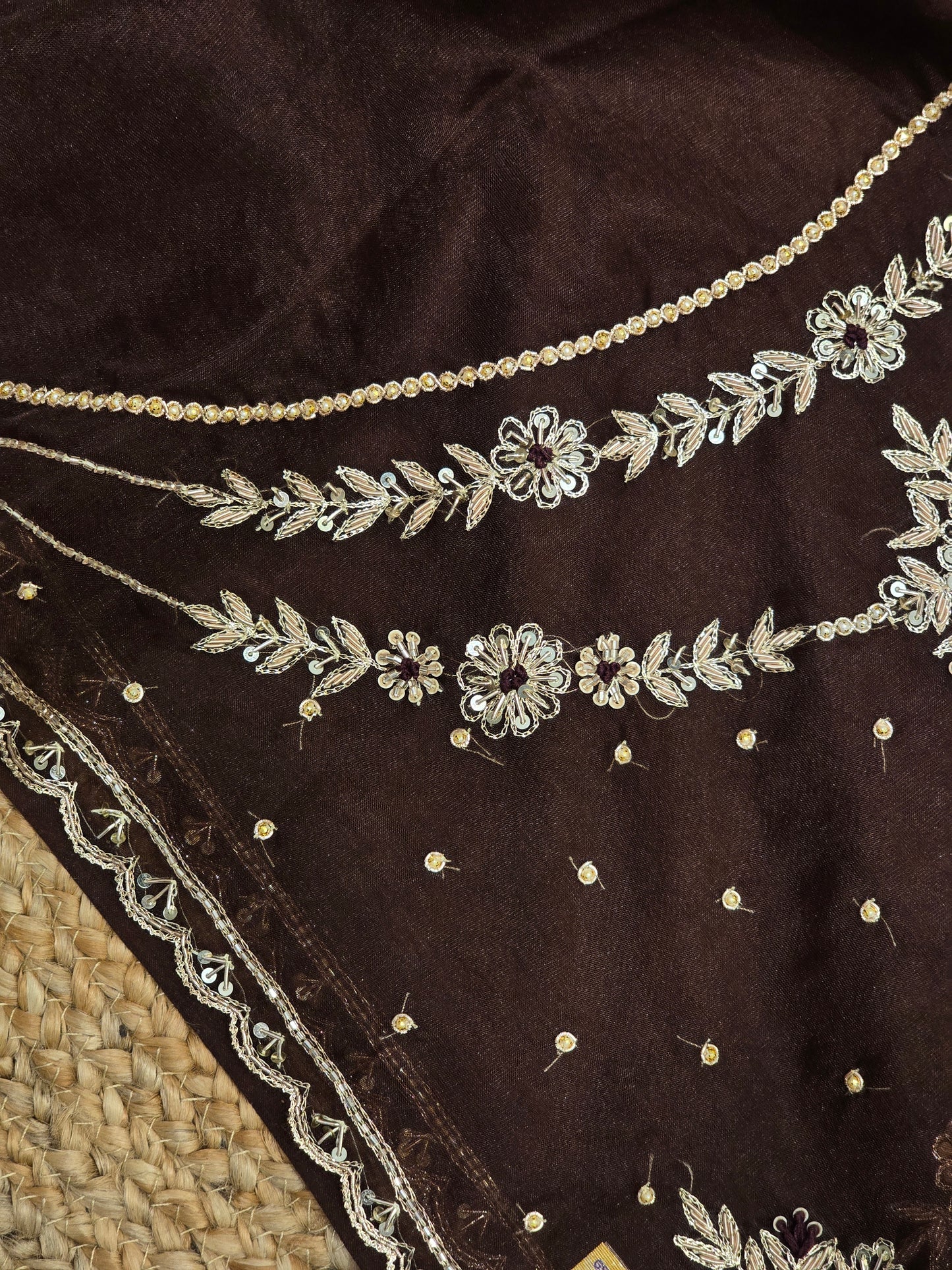 Organza Vintage Saree