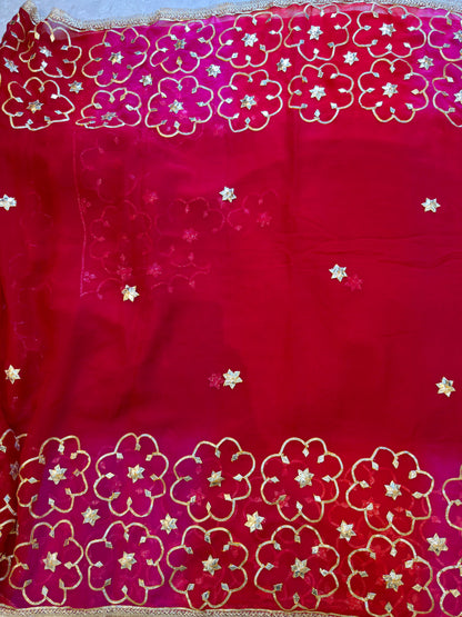 Kachi Gota Saree