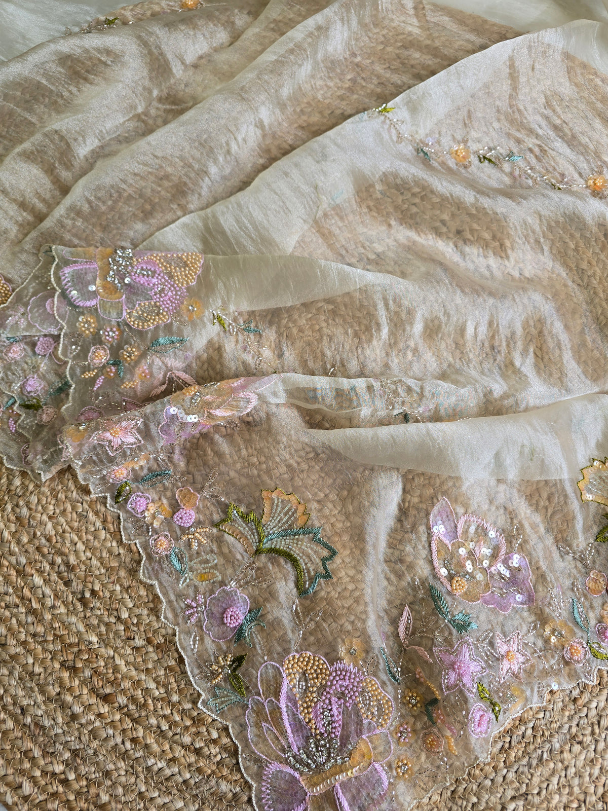 Tissue Saree