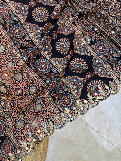 Ajarakh Saree