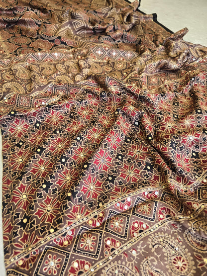 Ajarakh Saree