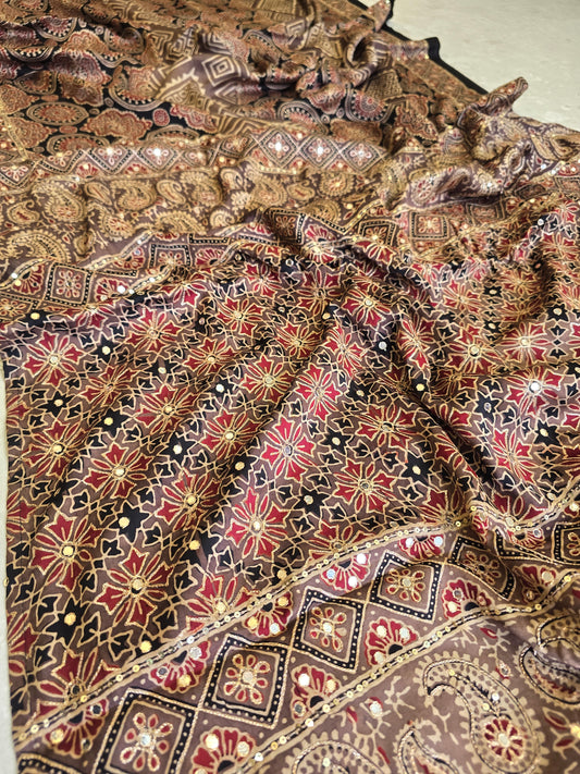Ajarakh Saree