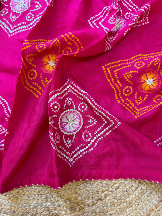 Bandhani Handwork