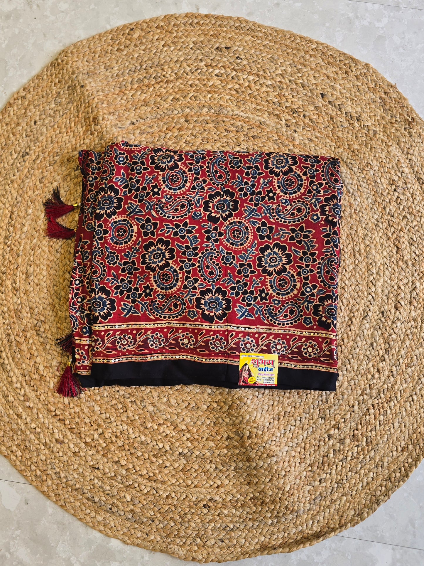 Ajarakh Saree