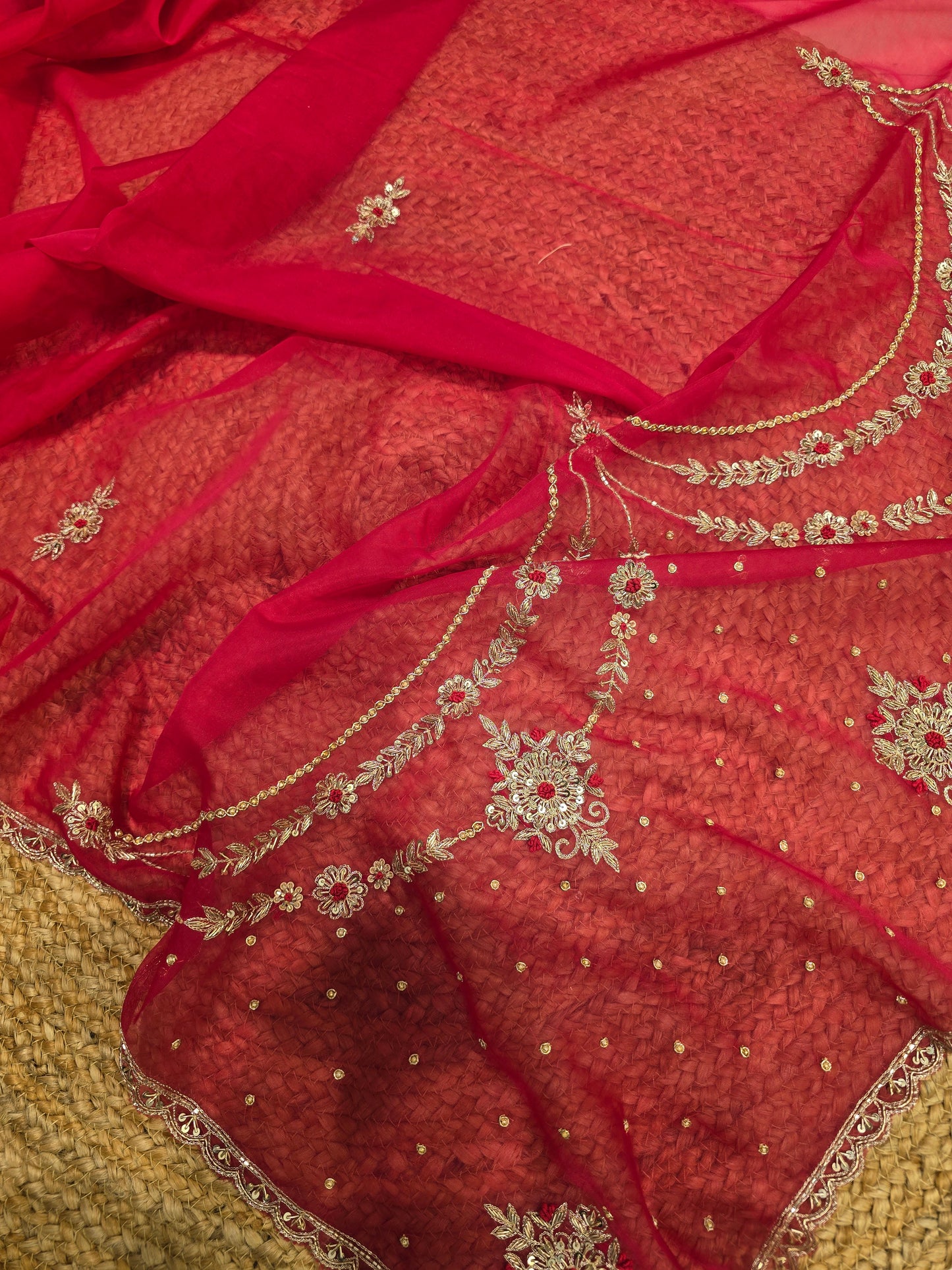 Organza Vintage Saree