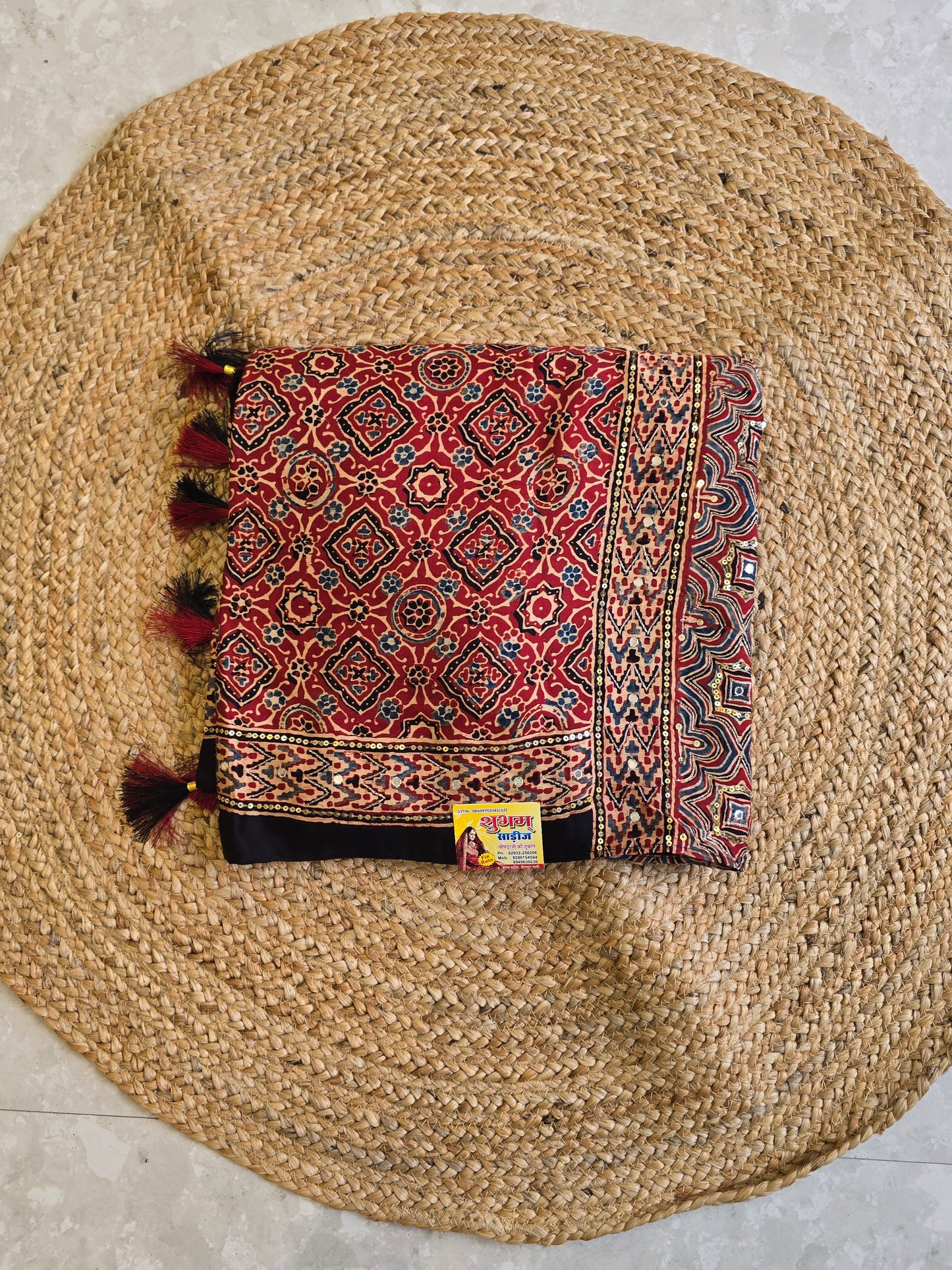 Ajarakh Saree
