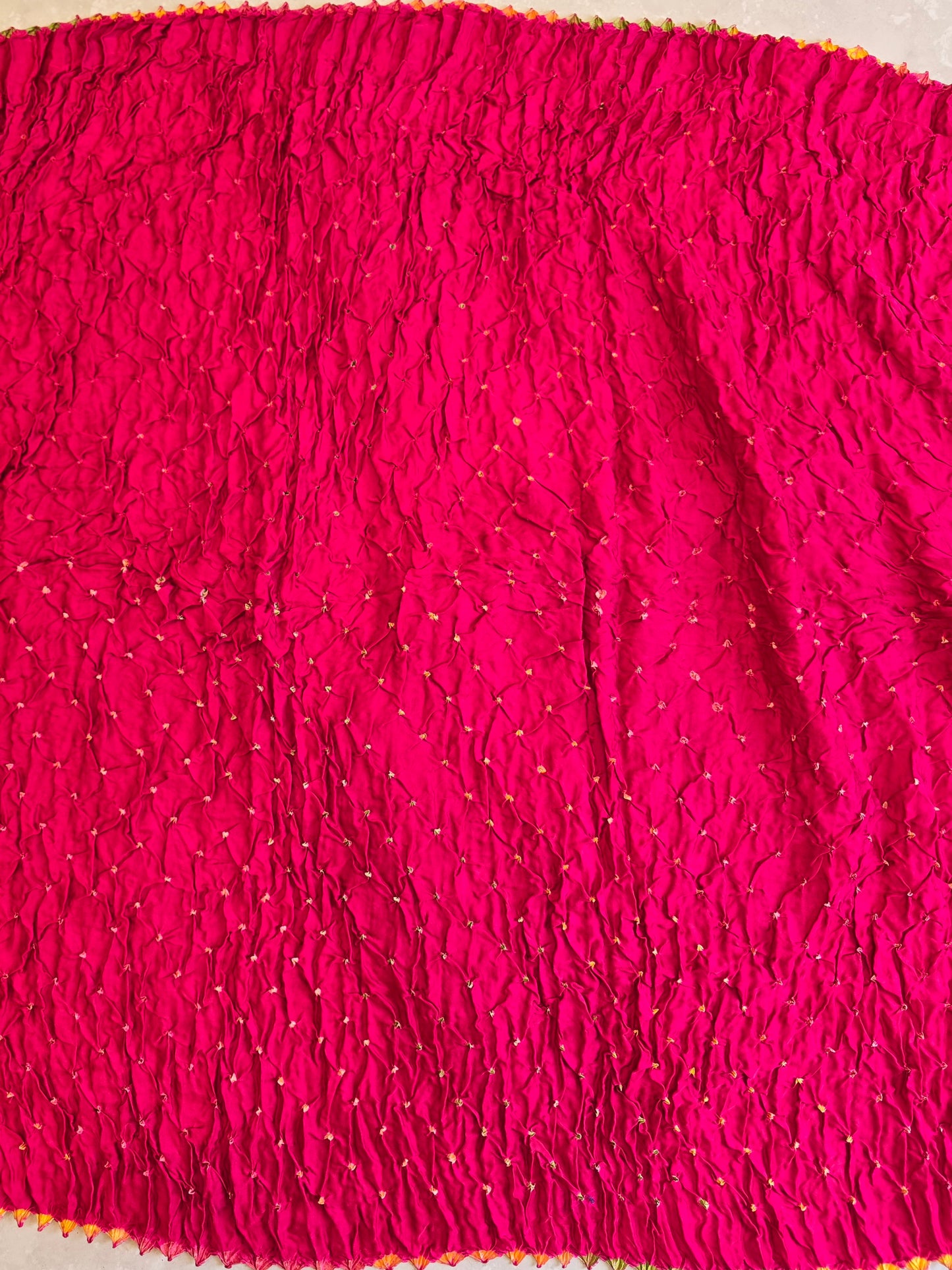 Bandhani x Sibori Saree