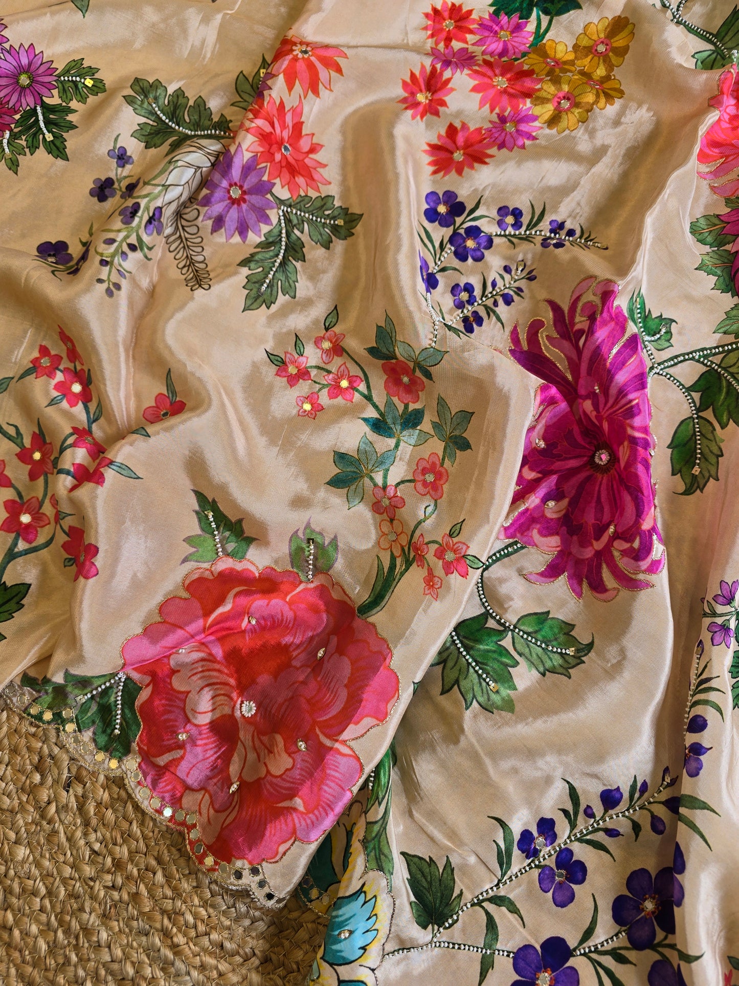 Pure Crepe Silk Saree