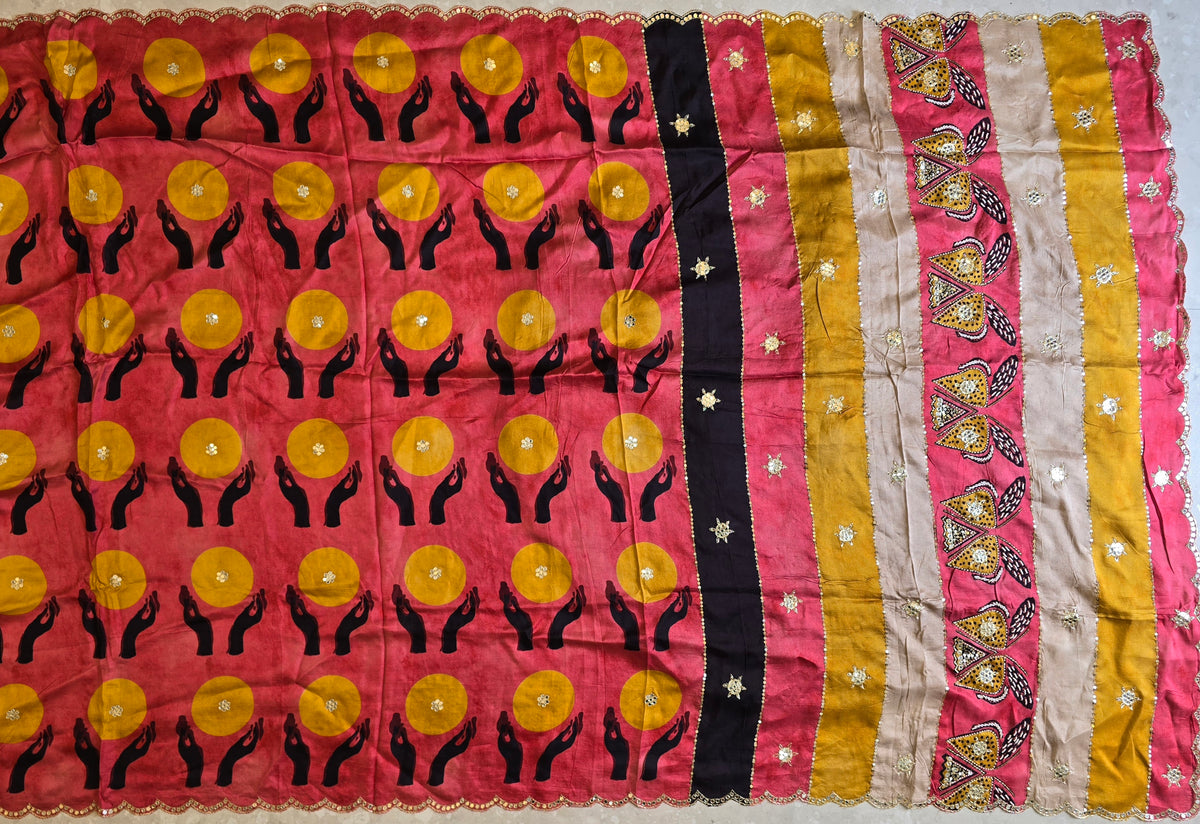 Tradition Block Print Saree