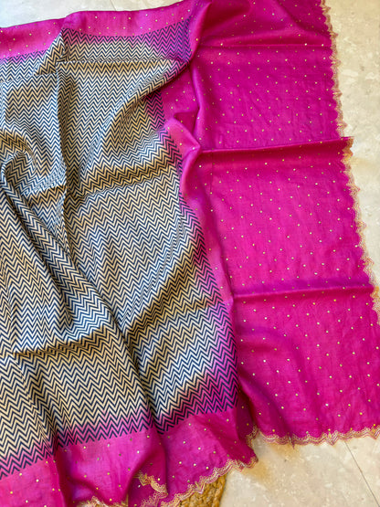 Pure Tussar Silk