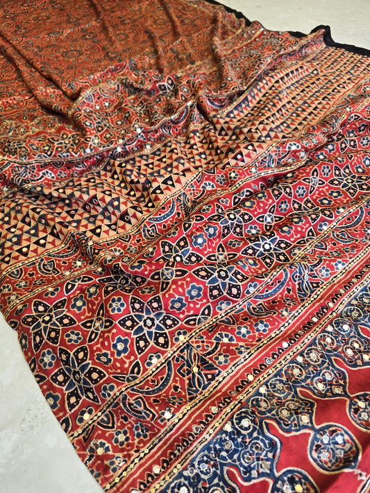 Ajarakh Saree