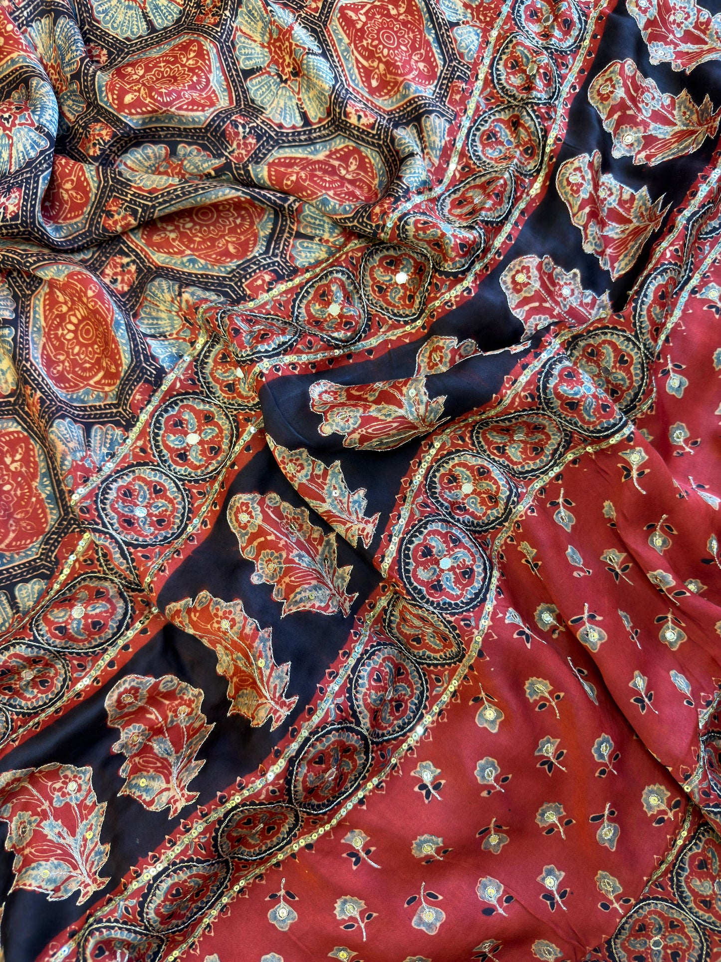 Ajarakh Saree