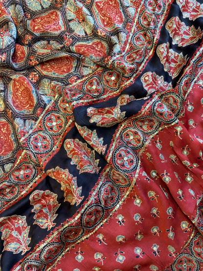 Ajarakh Saree
