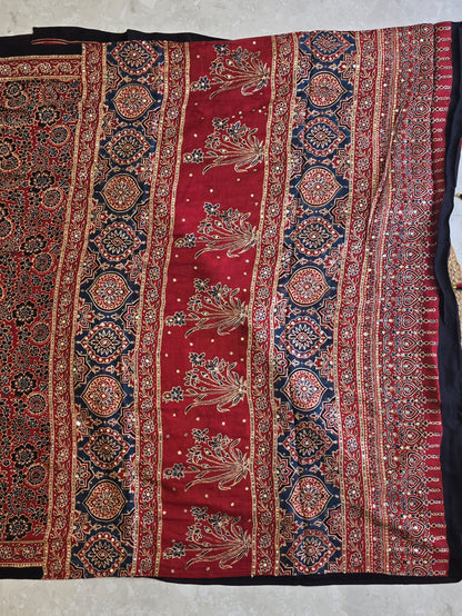 Ajarakh Saree