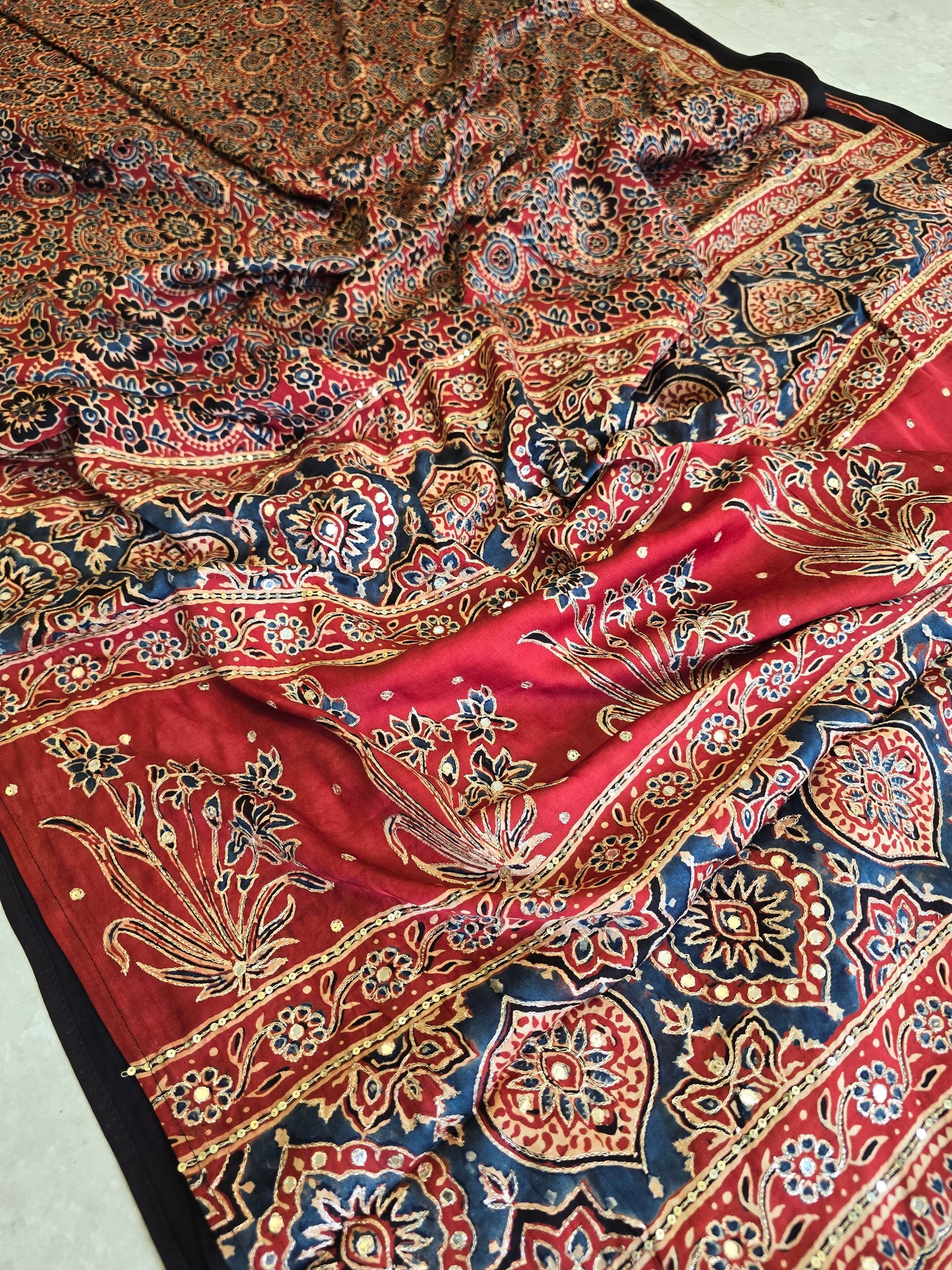 Ajarakh Saree