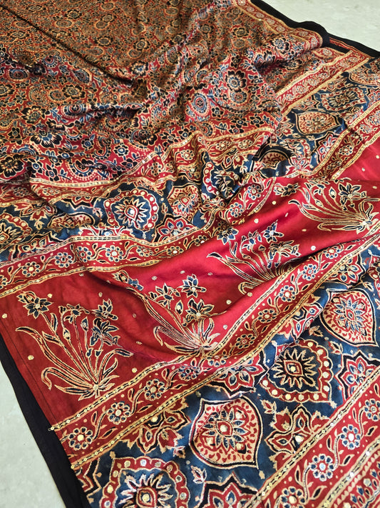 Ajarakh Saree