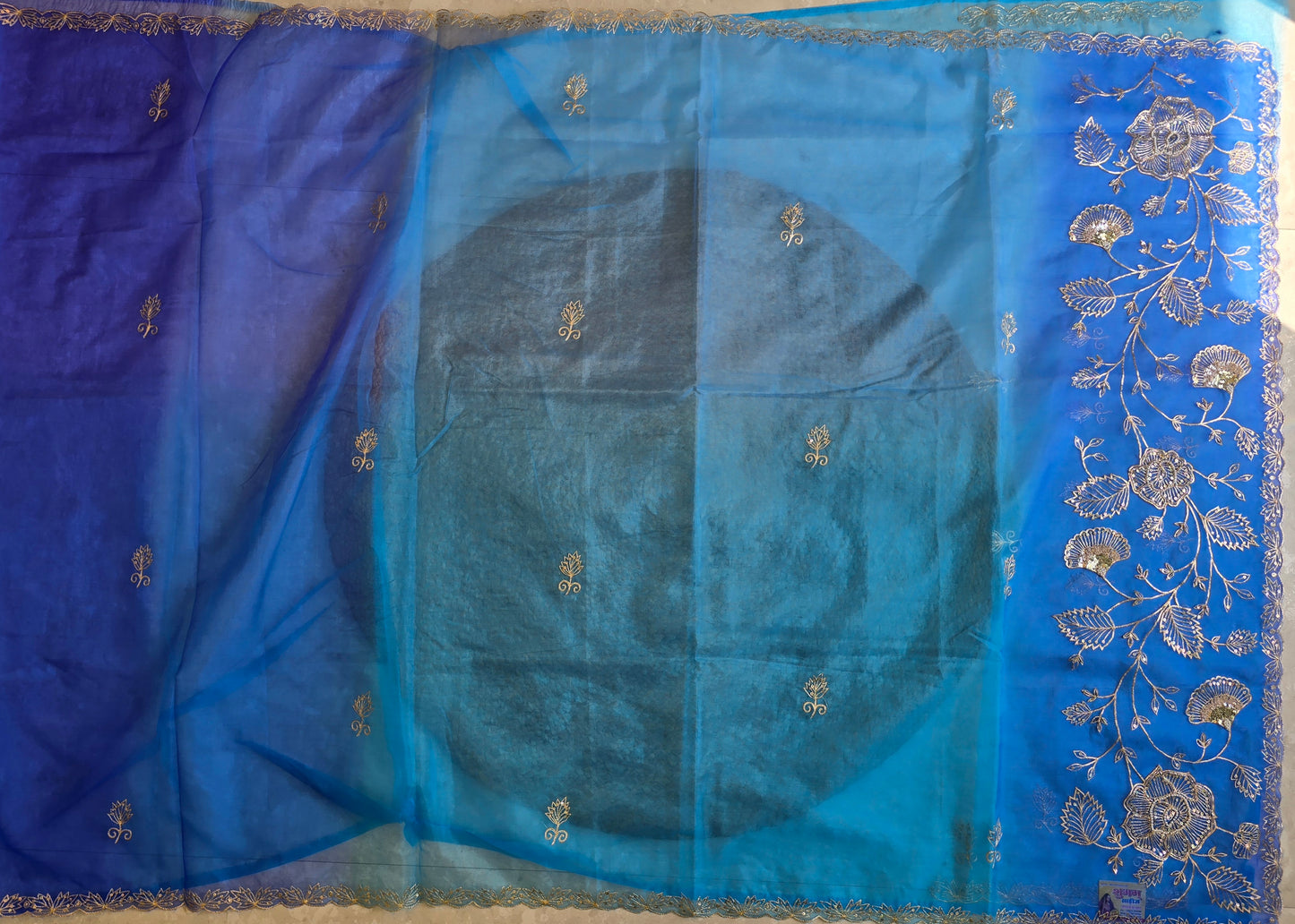 Vintage Work Saree