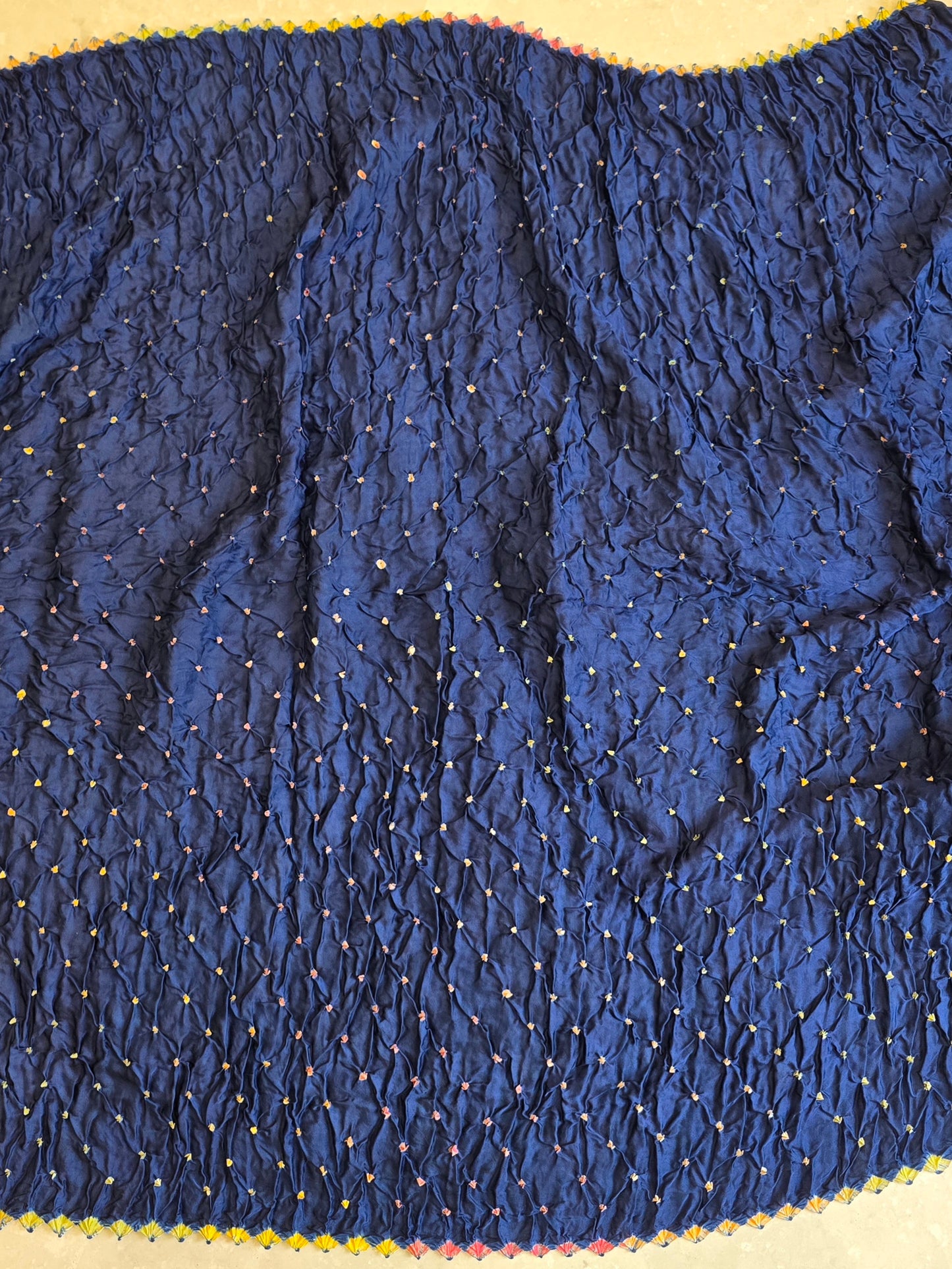 Bandhani x Sibori Saree
