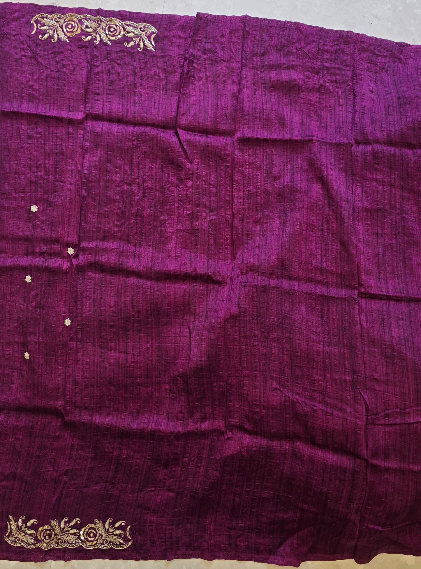 Abstract Print Saree