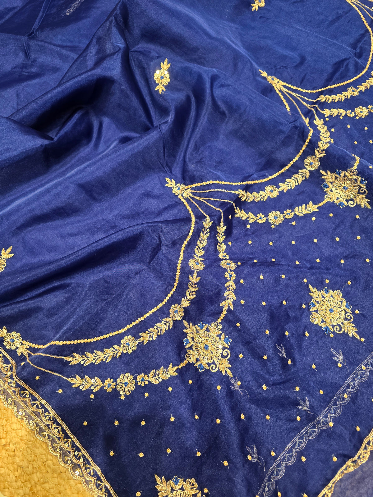 Organza Vintage Saree