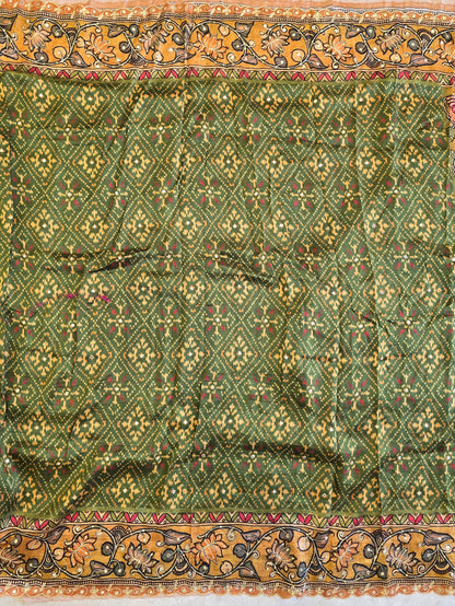 Patola x Kalamkaari Saree