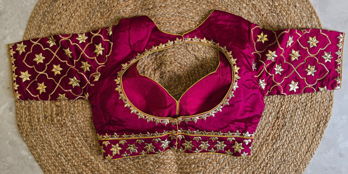 Pure Tissue Aangi Blouse Saree