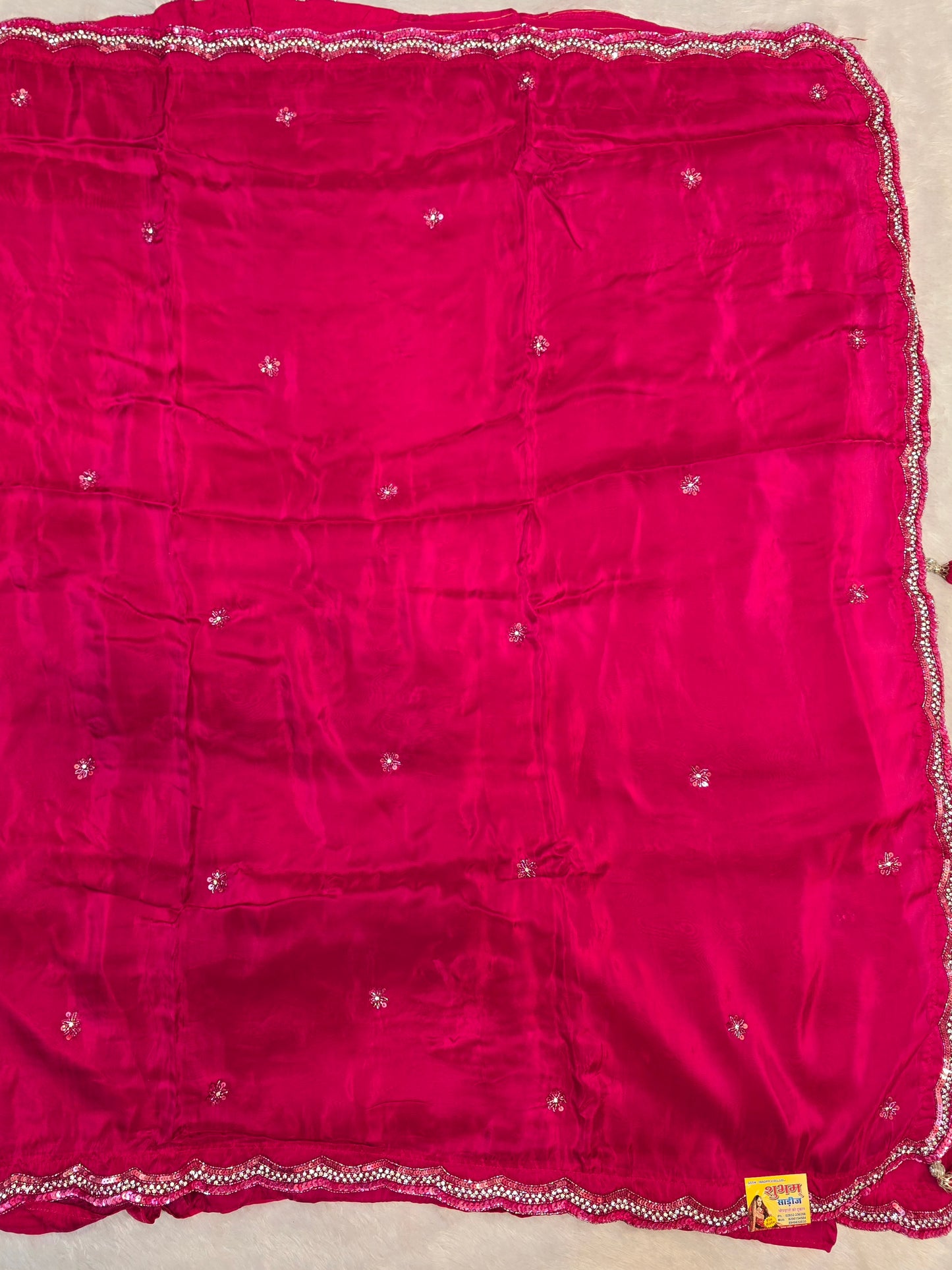 Heavy blouse saree