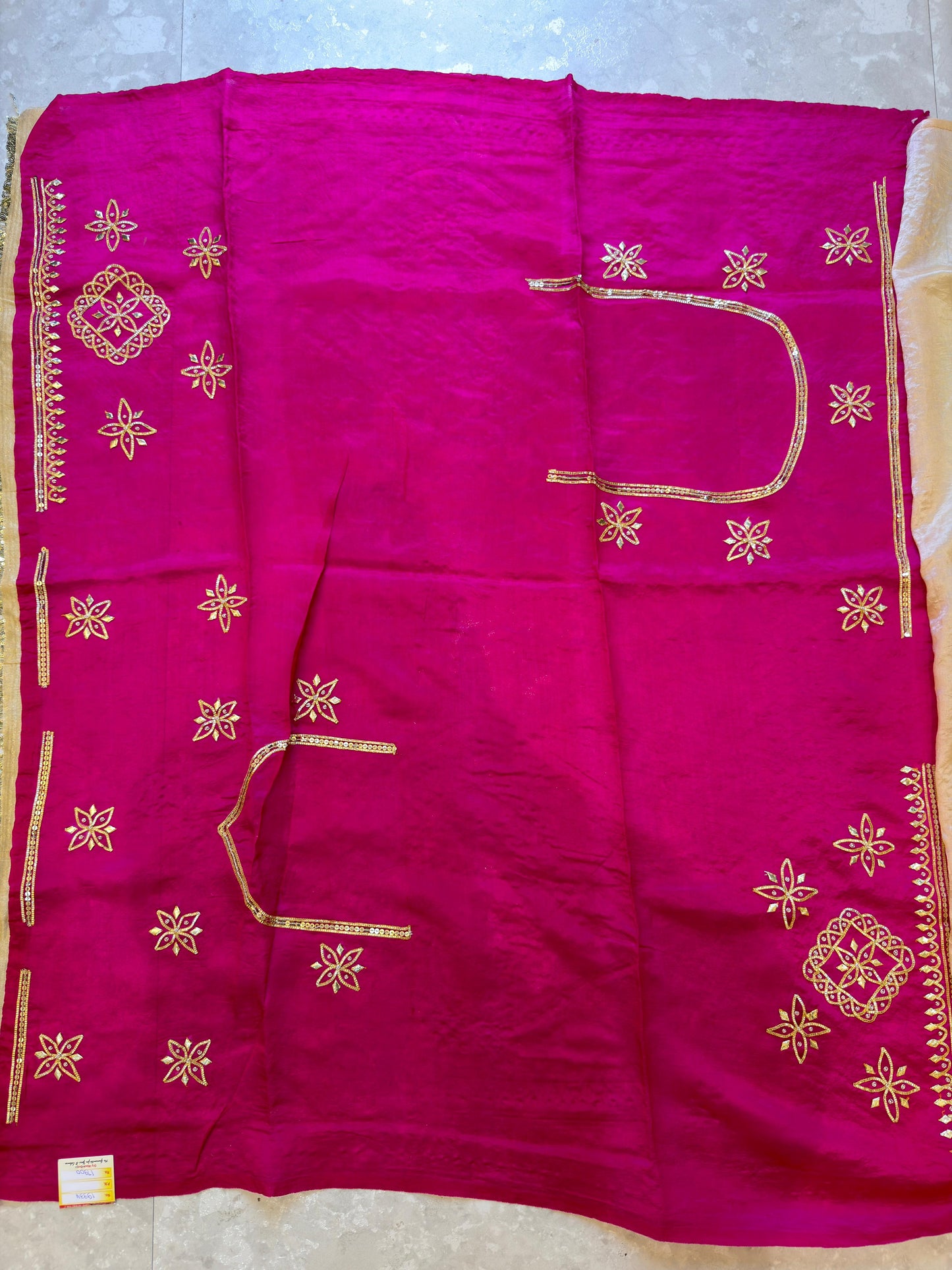 Charkhi Gota Saree