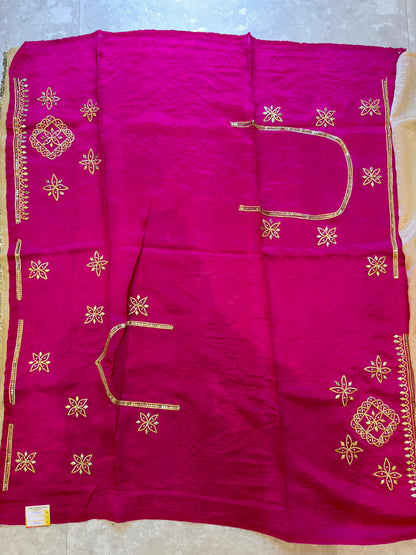 Charkhi Gota Saree